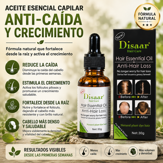 Aceite Profesional Anticaida Y Crecimiento Disaar