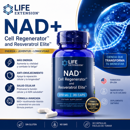 NAD+ Life Extension™ | 30 Cápsulas