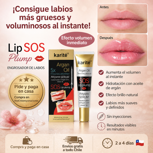 SOS LIP PLUMP Labial Engrosador Y Voluminizado Pack X2